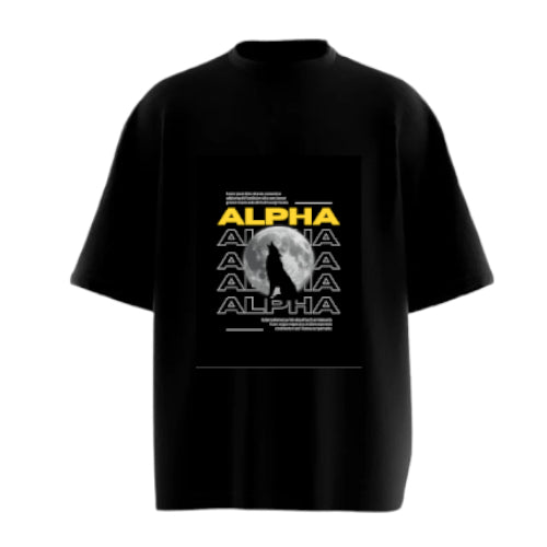 Alpha Wolf - Oversized T-shirt