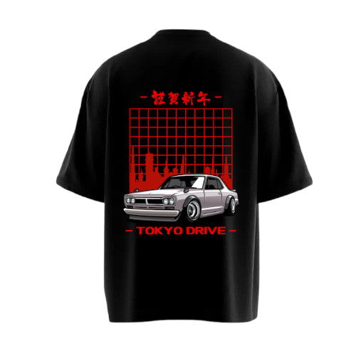 Tokyo Drive - Oversized T-shirt