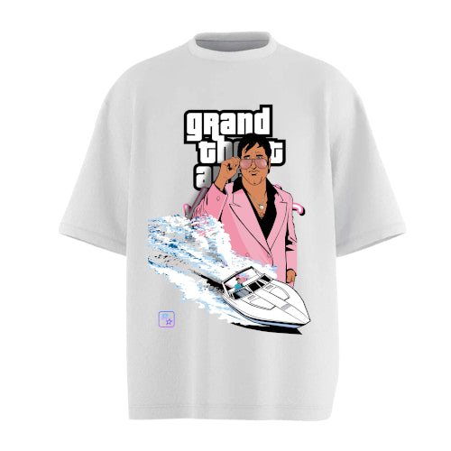 GTA Vice City - 3 Oversized Tshirt