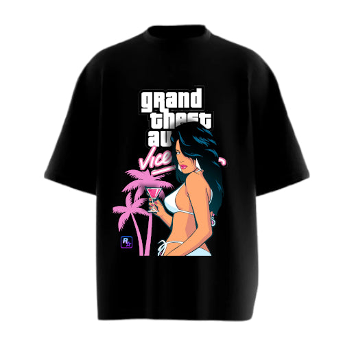 GTA Vice City - 2 Oversized Tshirt