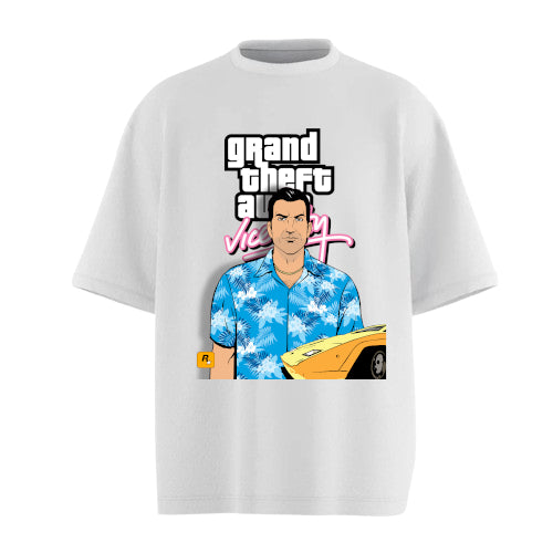 GTA Vice City - 1 Oversized Tshirt